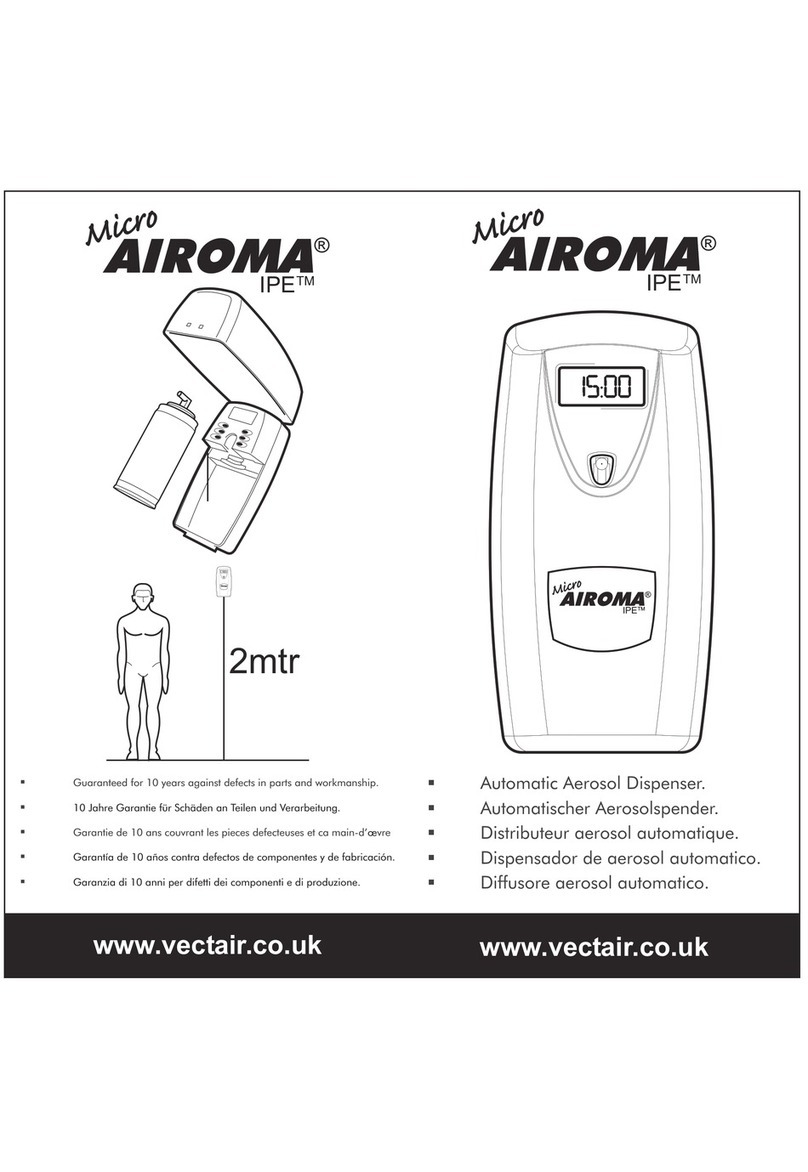 Vectair Micro Airoma IPE installation instructions