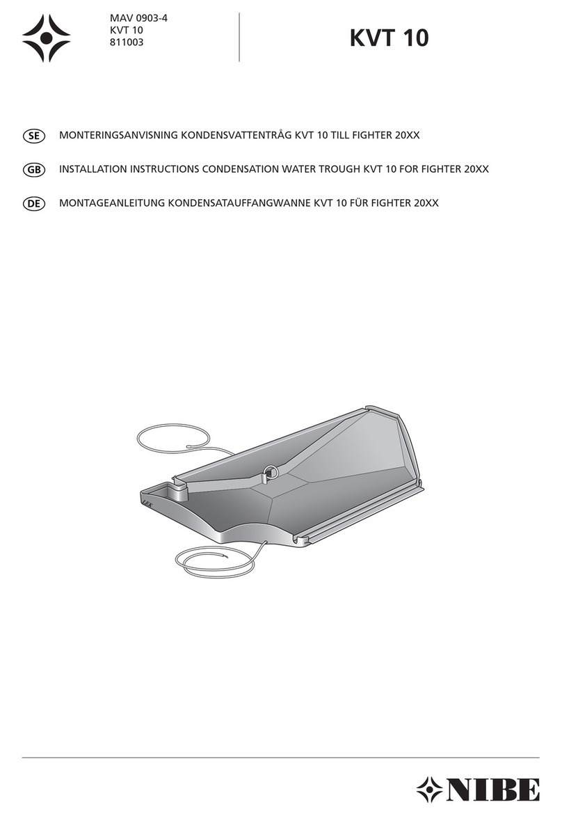 Nibe KVT 10 User manual