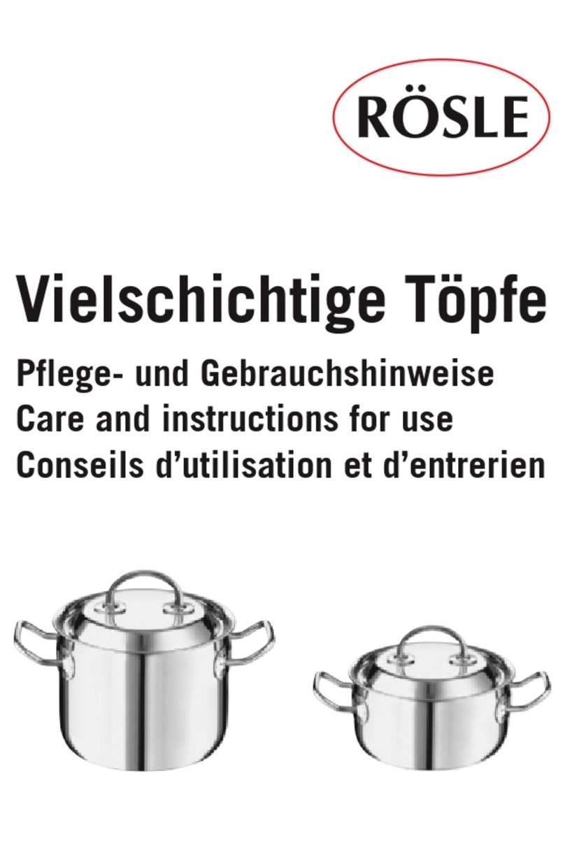 Rosle Multiply Series Care and instructions for use Rosle Multiply Series Care and instructions for use