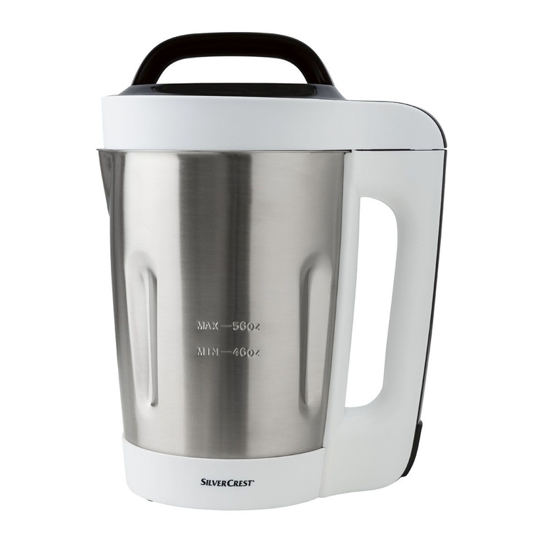 Silvercrest COOK' N' MIX SMK 1000 B2 User manual Silvercrest COOK' N' MIX SMK 1000 B2 User manual