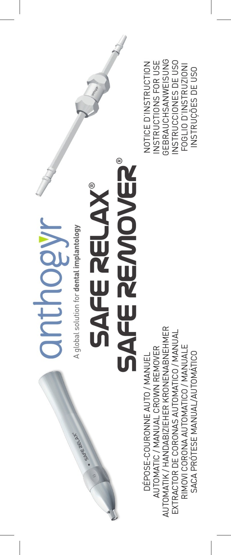 Anthogyr SAFE RELAX DCB 6950C User manual