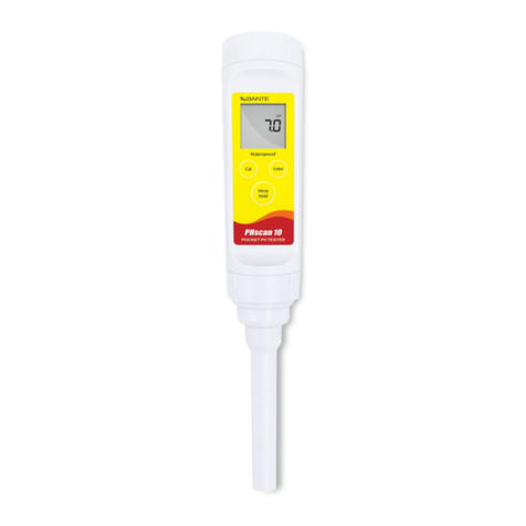 Bante Instruments ORPscan10 User manual Bante Instruments ORPscan10 User manual