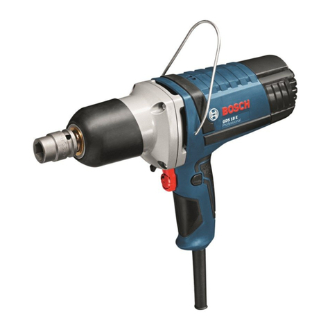 Bosch GDS 18 E Professional User manual