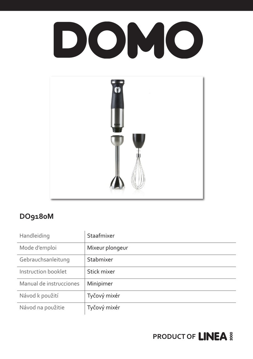 Linea 2000 DOMO DO9180M Instruction booklet