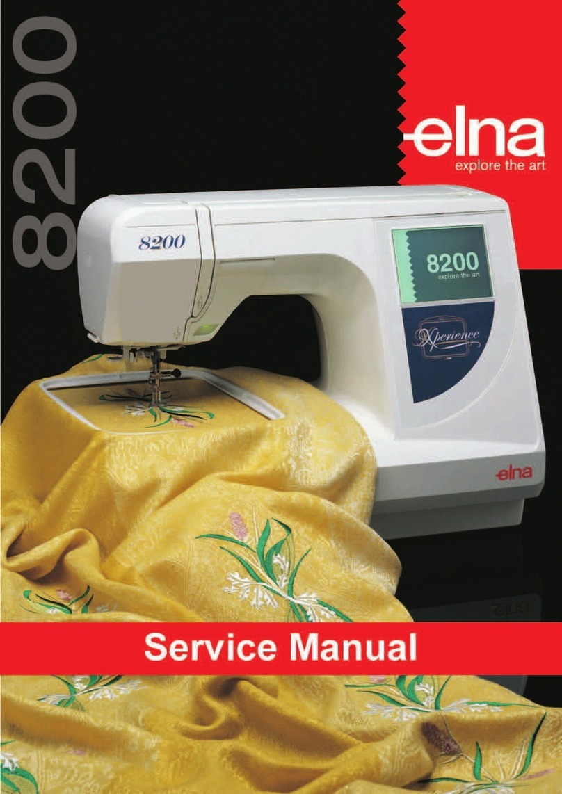 ELNA 8200 Service manual