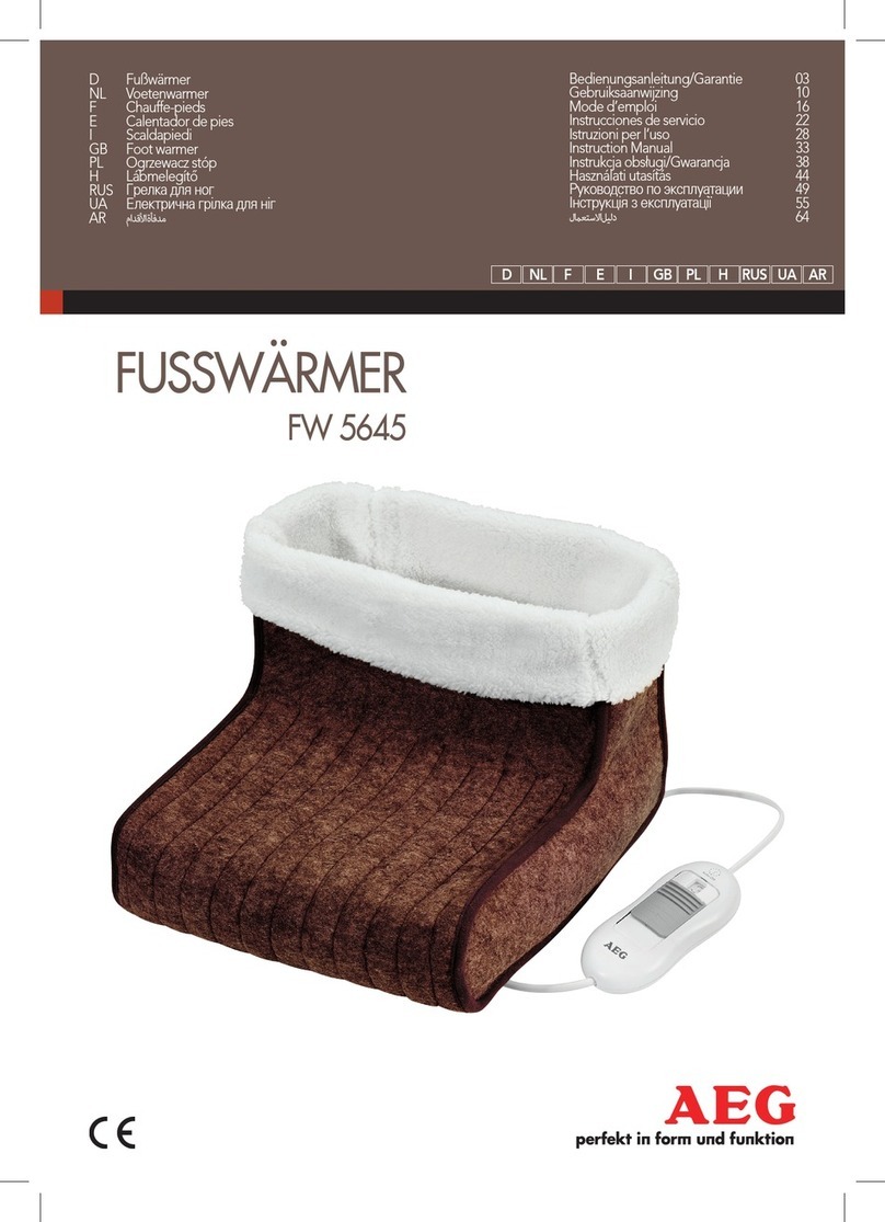 AEG FW 5645 instruction manual