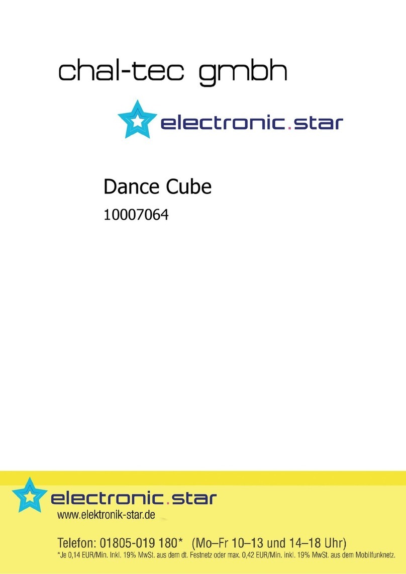 Electronic.Star Chal-tec Dance Cube manual