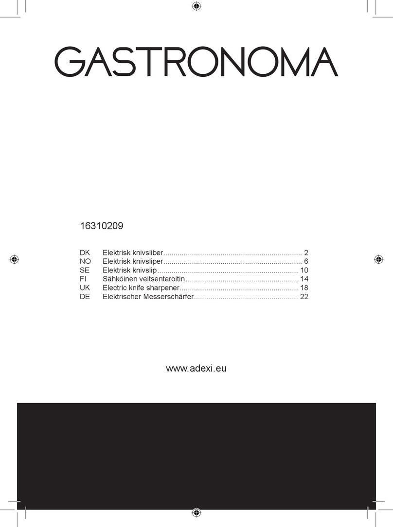 Adexi Gastronoma 16310209 manual
