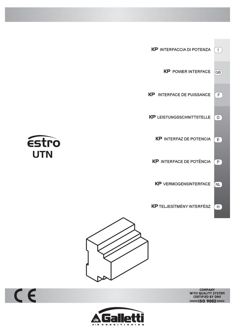 Galletti KP manual