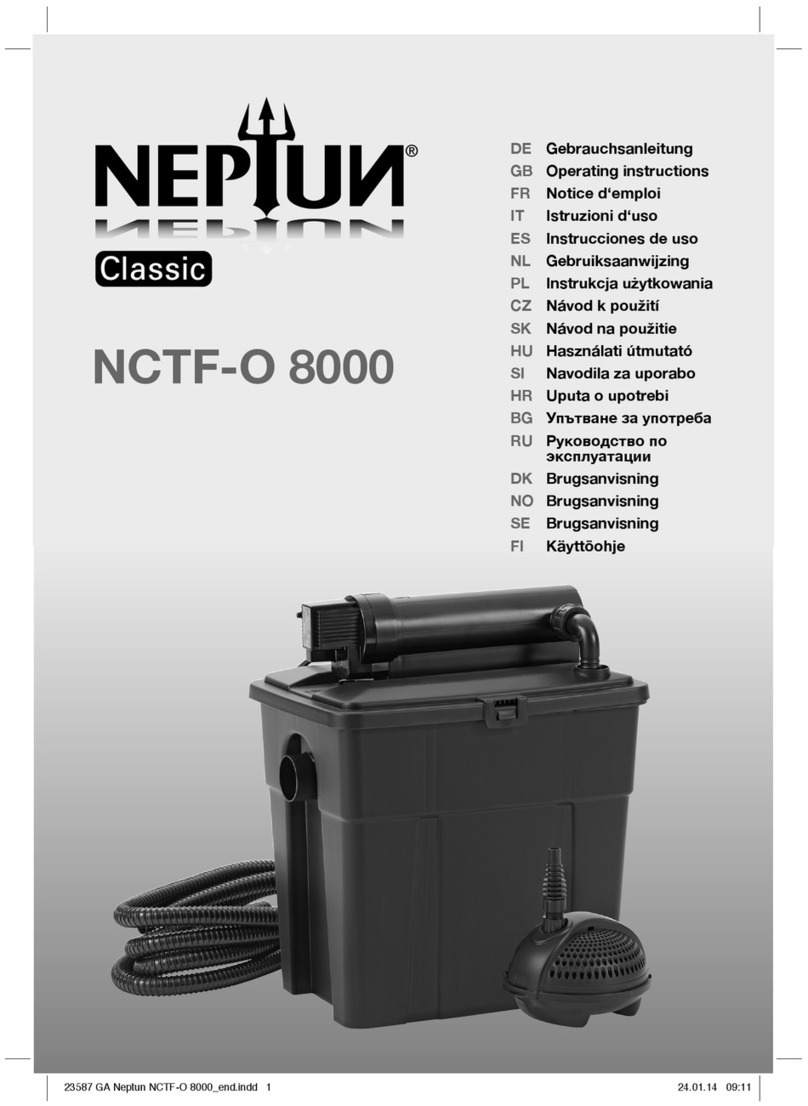 Neptun Classic NCTF-O 8000 User manual