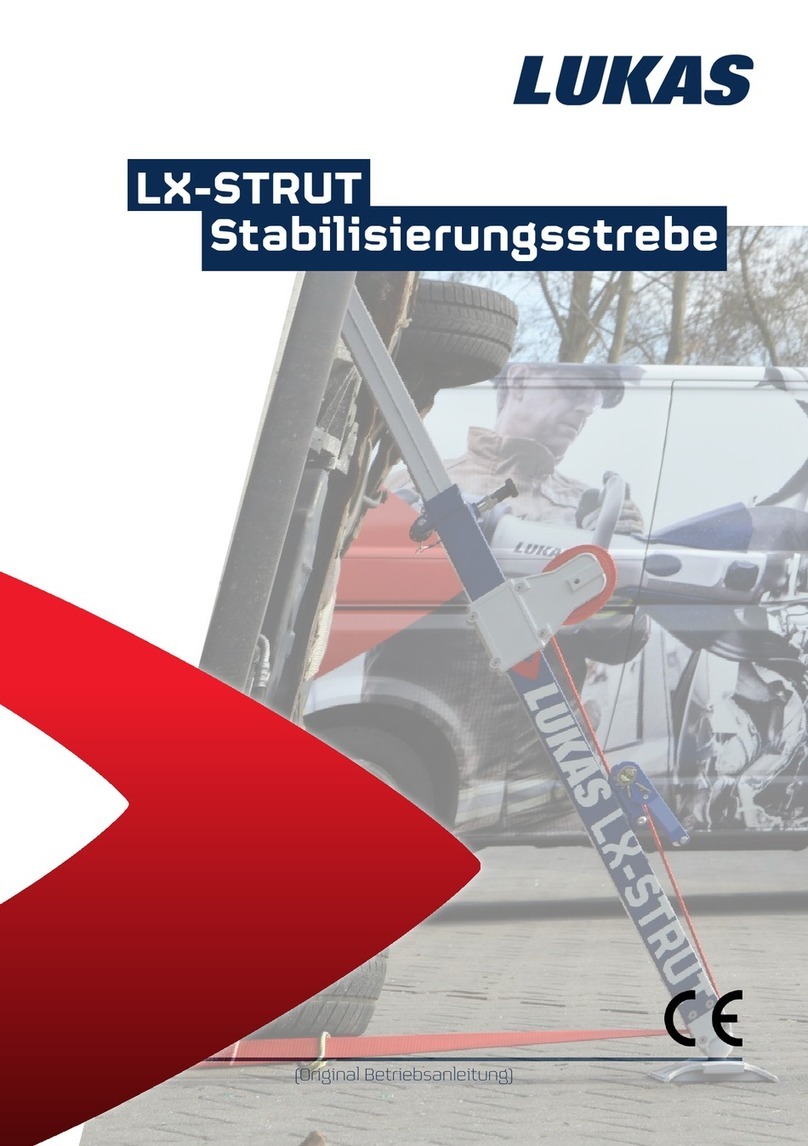 Lukas LX-Strut operating instructions