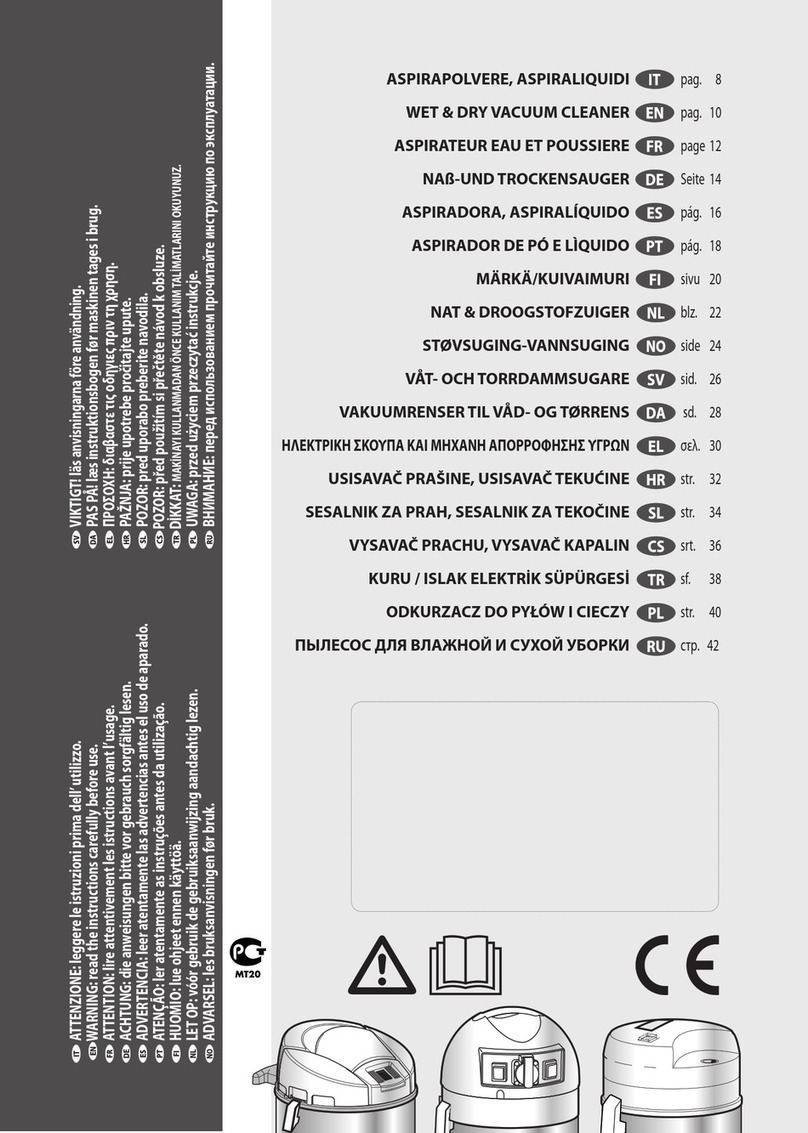 Lavorwash GB18E Translation of the original instructions