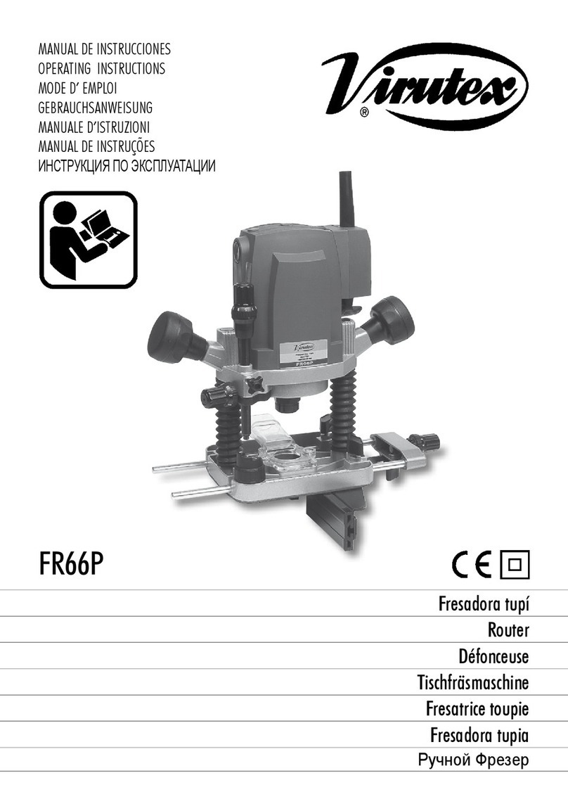 Virutex FR66P operating instructions