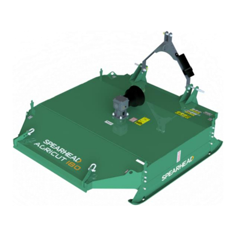 Spearhead AGRICUT 180 User manual