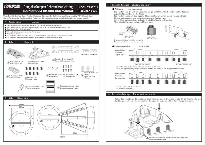 ROKUHAN S038 instruction manual
