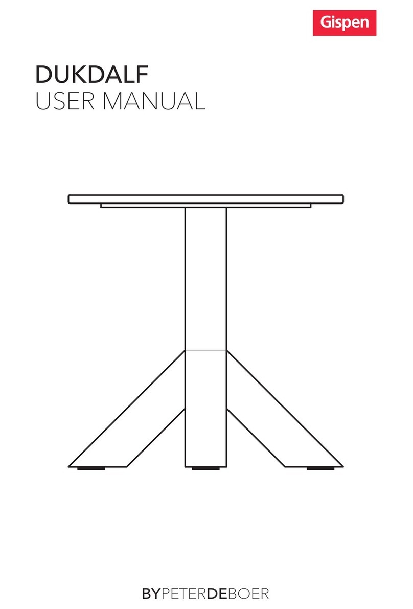 Gispen DUKDALF GC-DUBWIV40ZR 8718969642859 User manual Gispen DUKDALF GC-DUBWIV40ZR 8718969642859 User manual