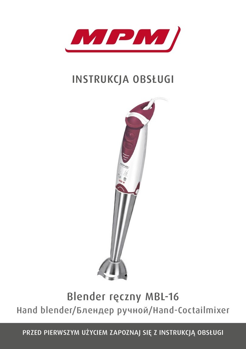 MPM MBL-16 User manual