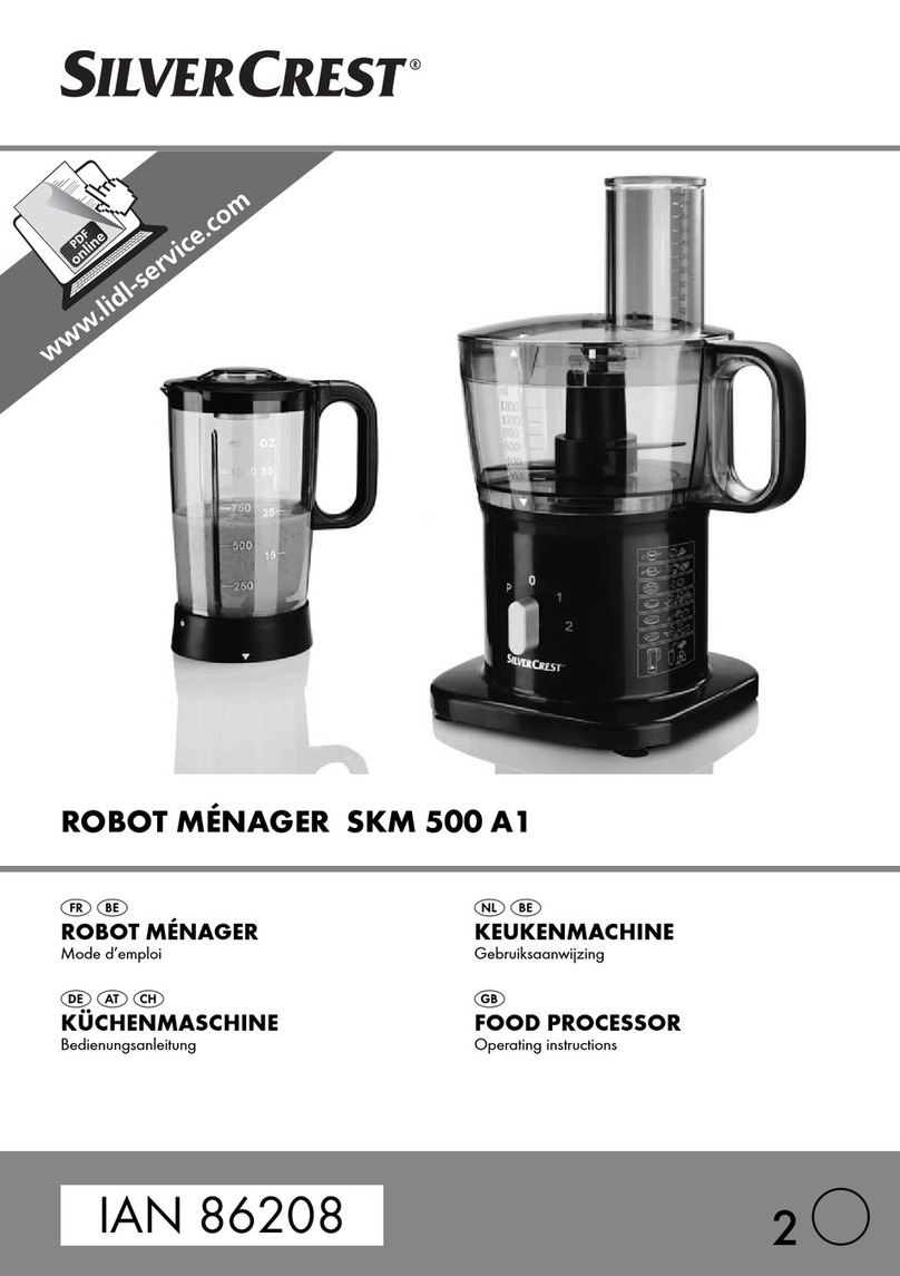 Silvercrest SKM 500 A1 User manual Silvercrest SKM 500 A1 User manual
