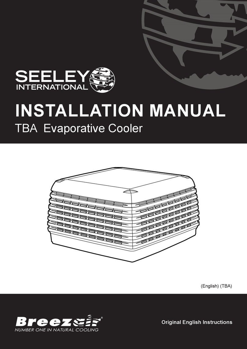 Seeley Breezair TBA Series installation manual