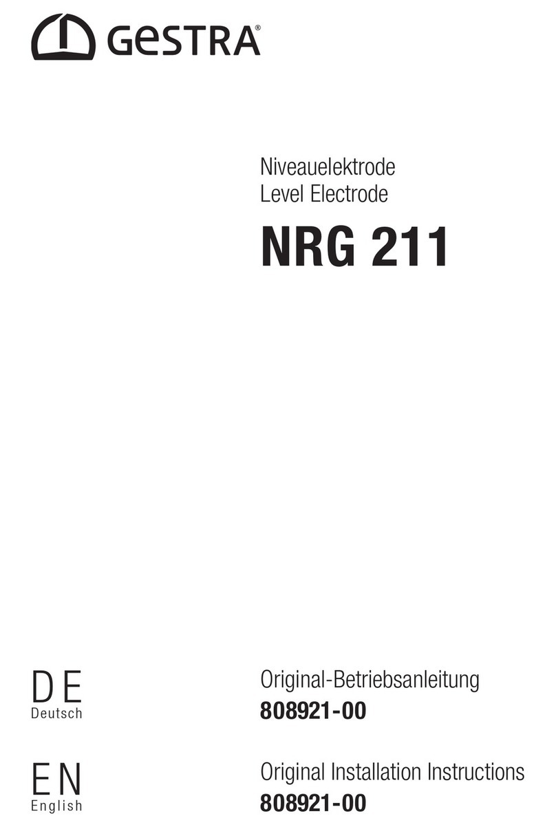 GESTRA NRG 211 Original Installation Instructions
