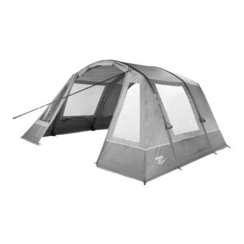 Vango Airbeam Exclusive Configuration guide