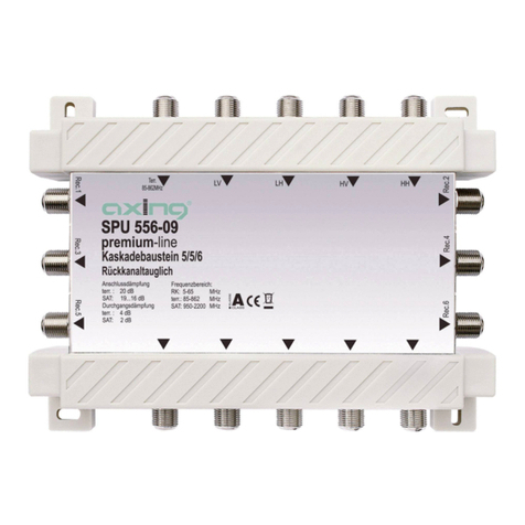 axing premium-line SPU 556-09 User manual