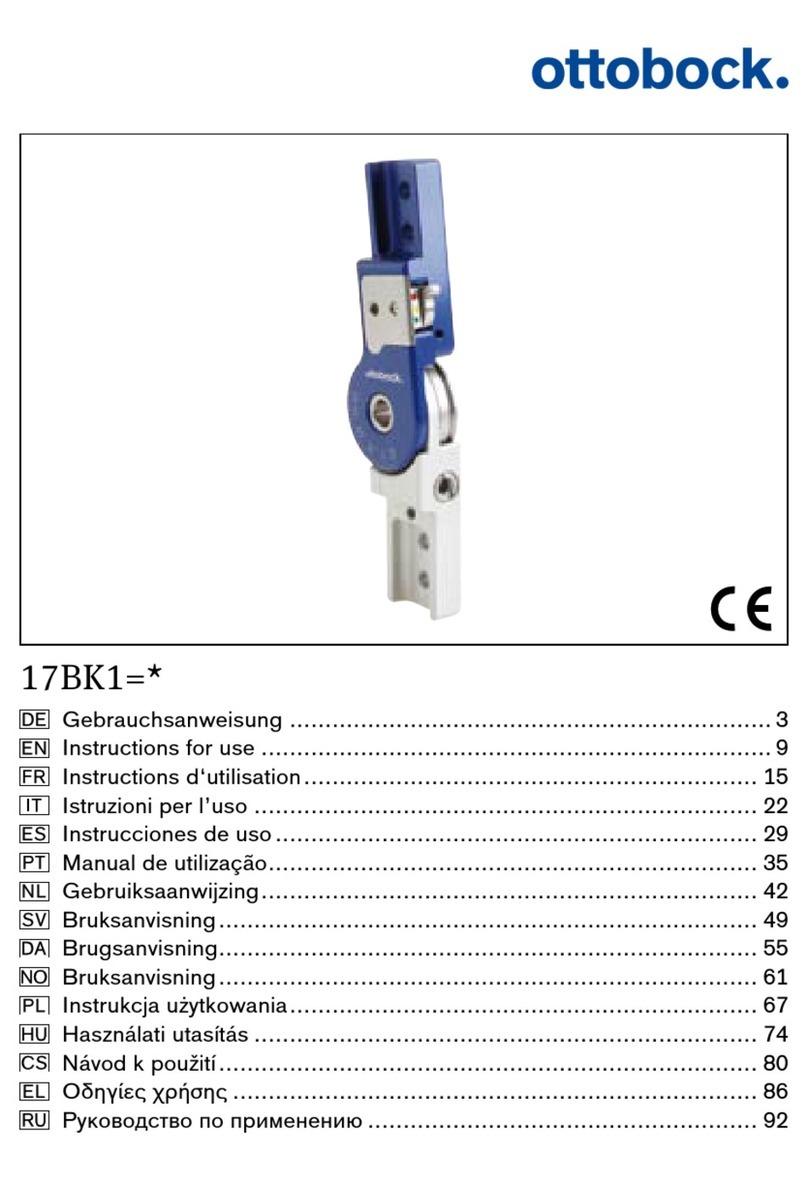 Otto Bock 17BK1 Series Instructions for use