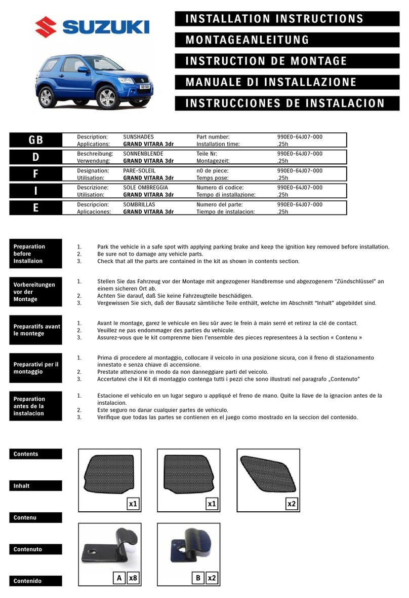 Suzuki 990E0-64J07-000 installation instructions