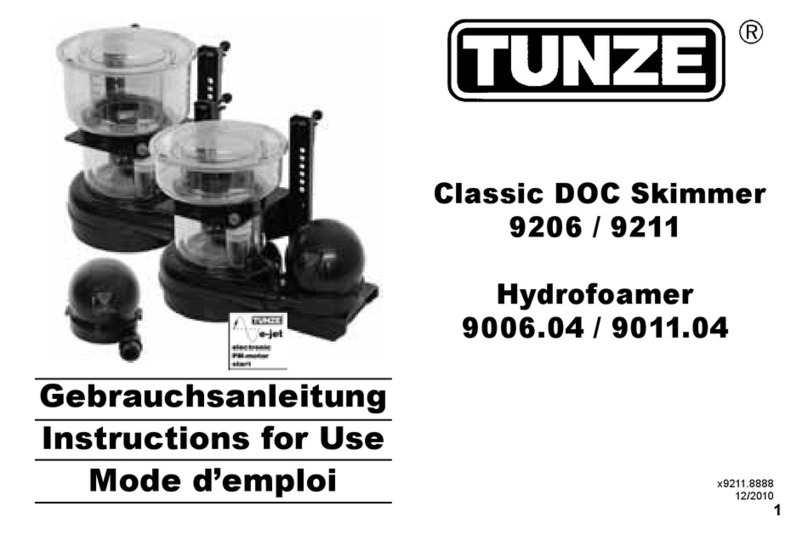 Tunze Classic DOC Skimmer User manual Tunze Classic DOC Skimmer User manual