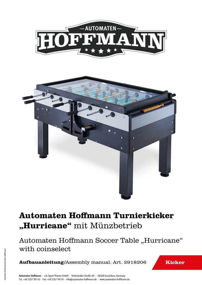 Automaten Hoffmann Hurricane Assembly manual