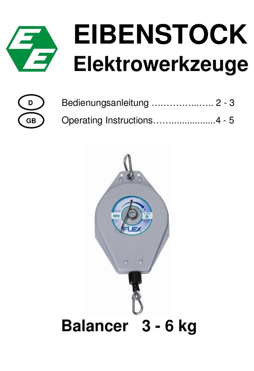 EIBENSTOCK EPF 1503 operating instructions