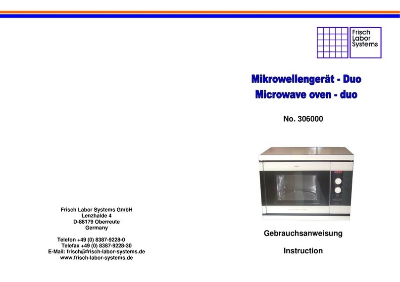 Frisch Labor Systems 306000 Instruction