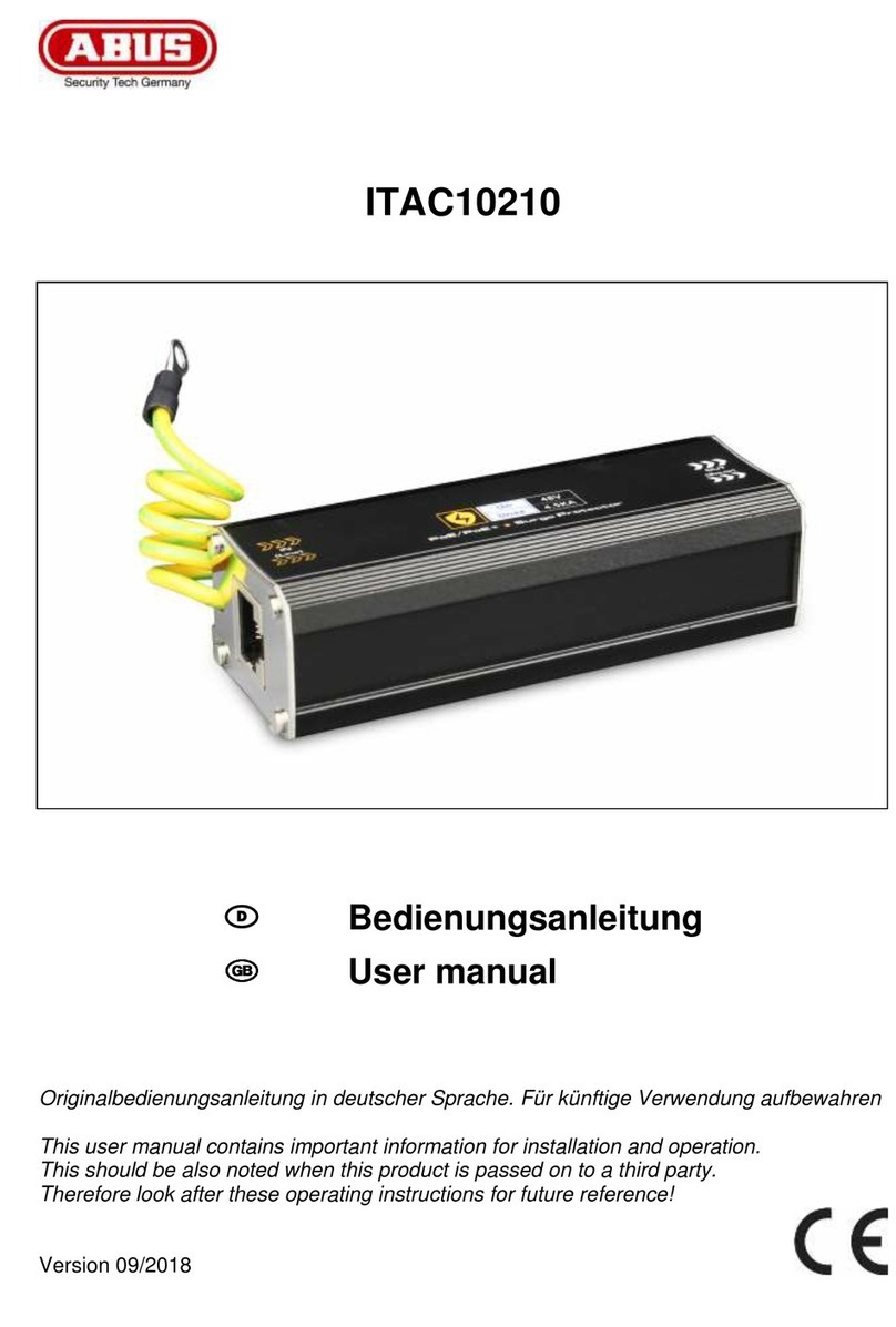 Abus ITAC10210 user manual