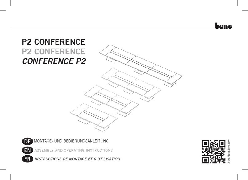 BENE P2 CONFERENCE D990156 User manual BENE P2 CONFERENCE D990156 User manual