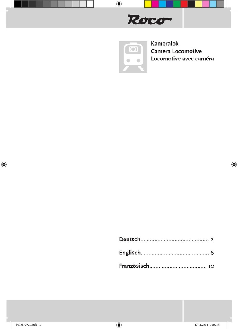 roco Camera Locomotive User manual