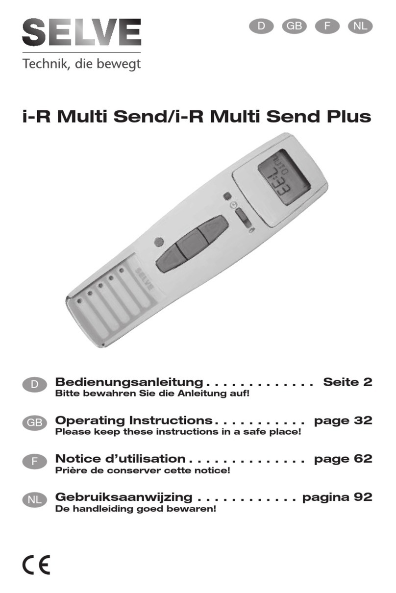 Selve i-R Multi Send User manual
