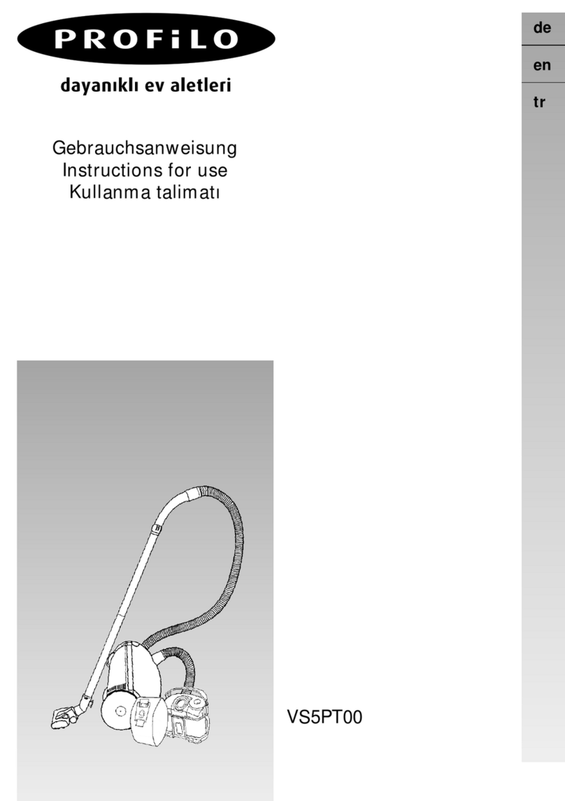 PROFILO VS5PT00 Instructions for use