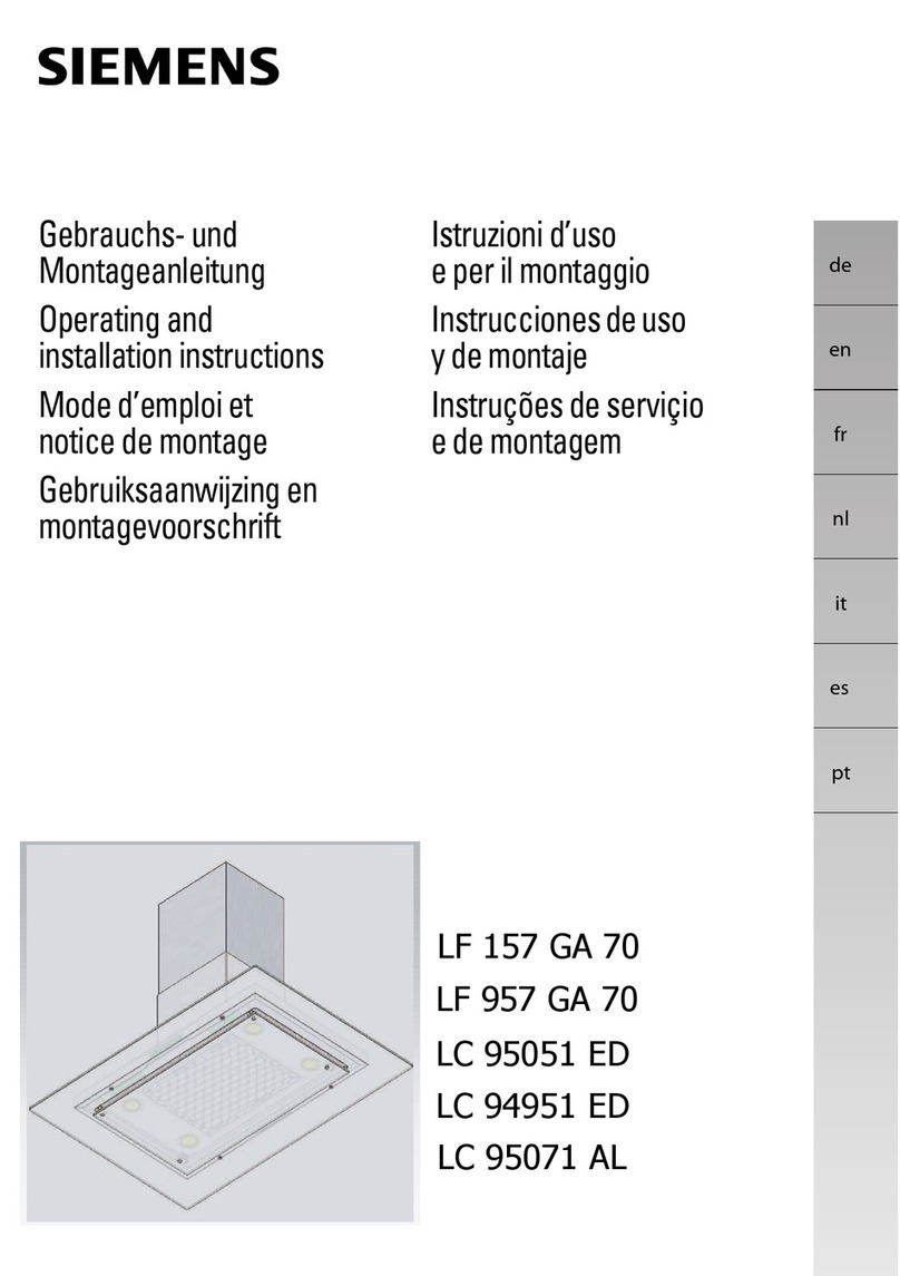 Siemens LF 157 GA 70 Operating and installation instructions