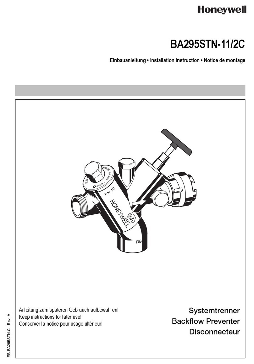 Honeywell BA295STN-11/2C User manual