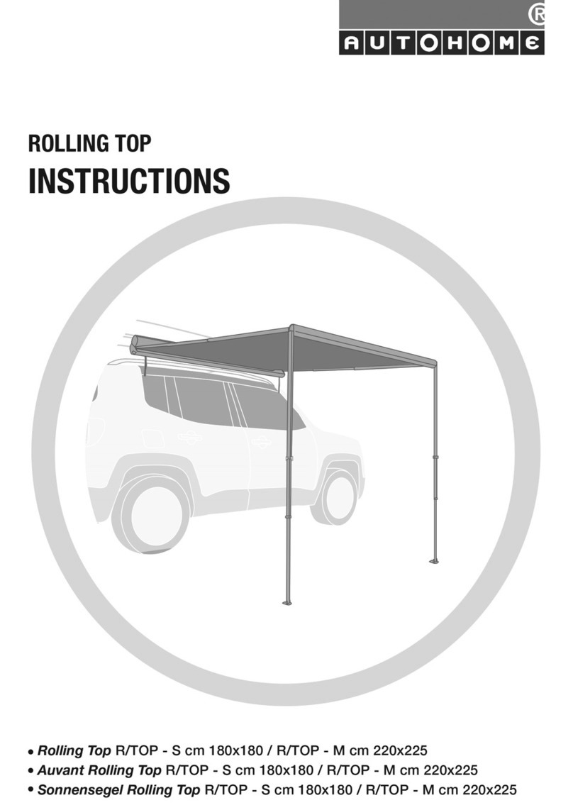 AUTOHOME Rolling Top R/TOP-S User manual