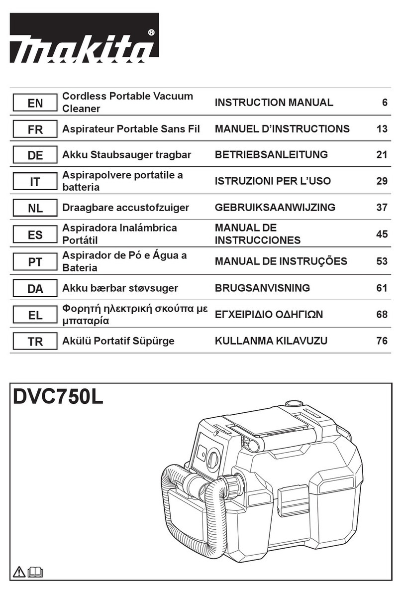 Makita DVC750L User manual