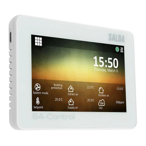 Salda SA-Control QUICK LAUNCH GUIDE