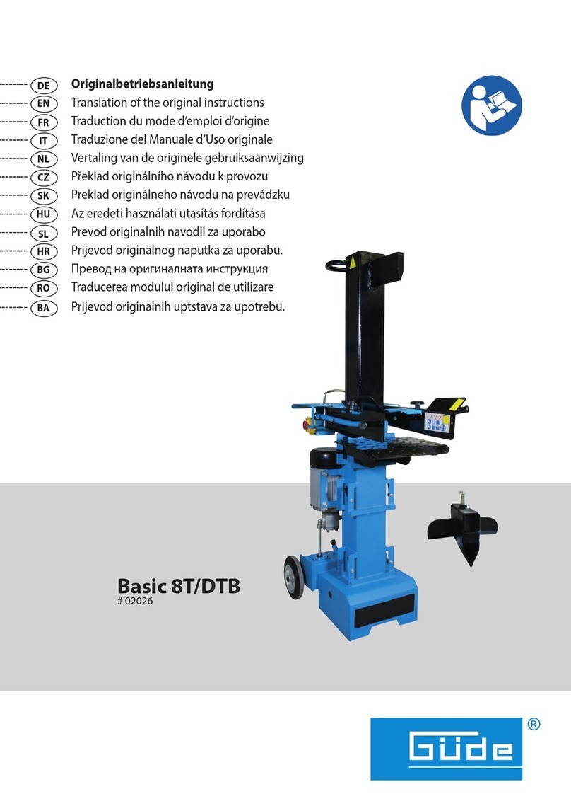 Gude Basic 8T/DTB Translation of the original instructions