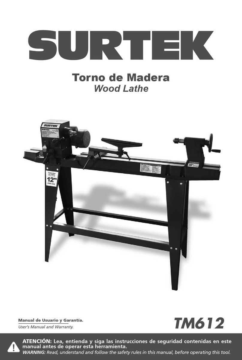 Surtek TM612 User manual and warranty