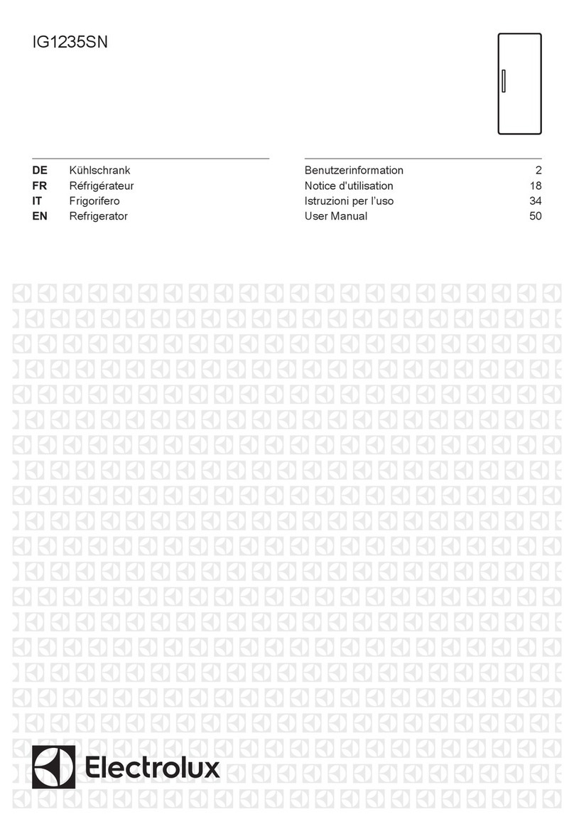 Electrolux IG1235SN user manual