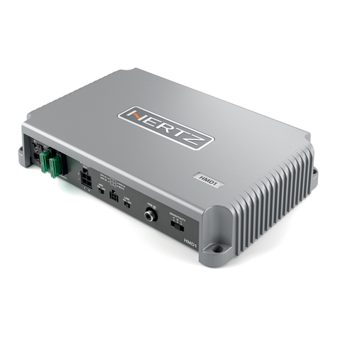 Hertz marine HMD1 User manual