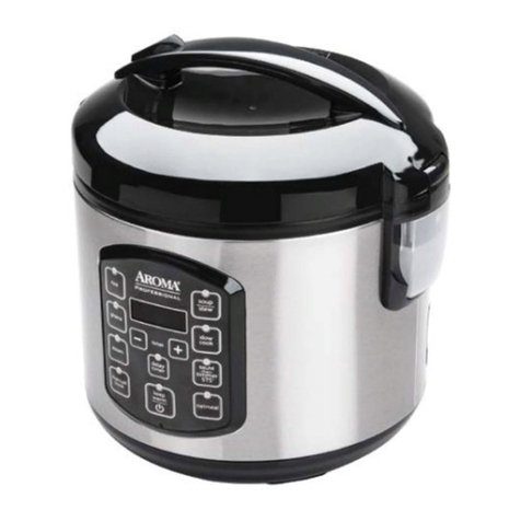 Aroma Professional ARC-984SBD instruction manual