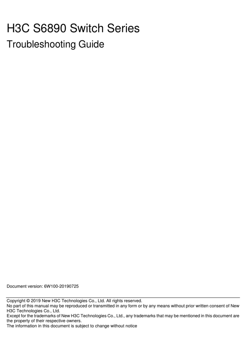 H3C S6890 Series User manual