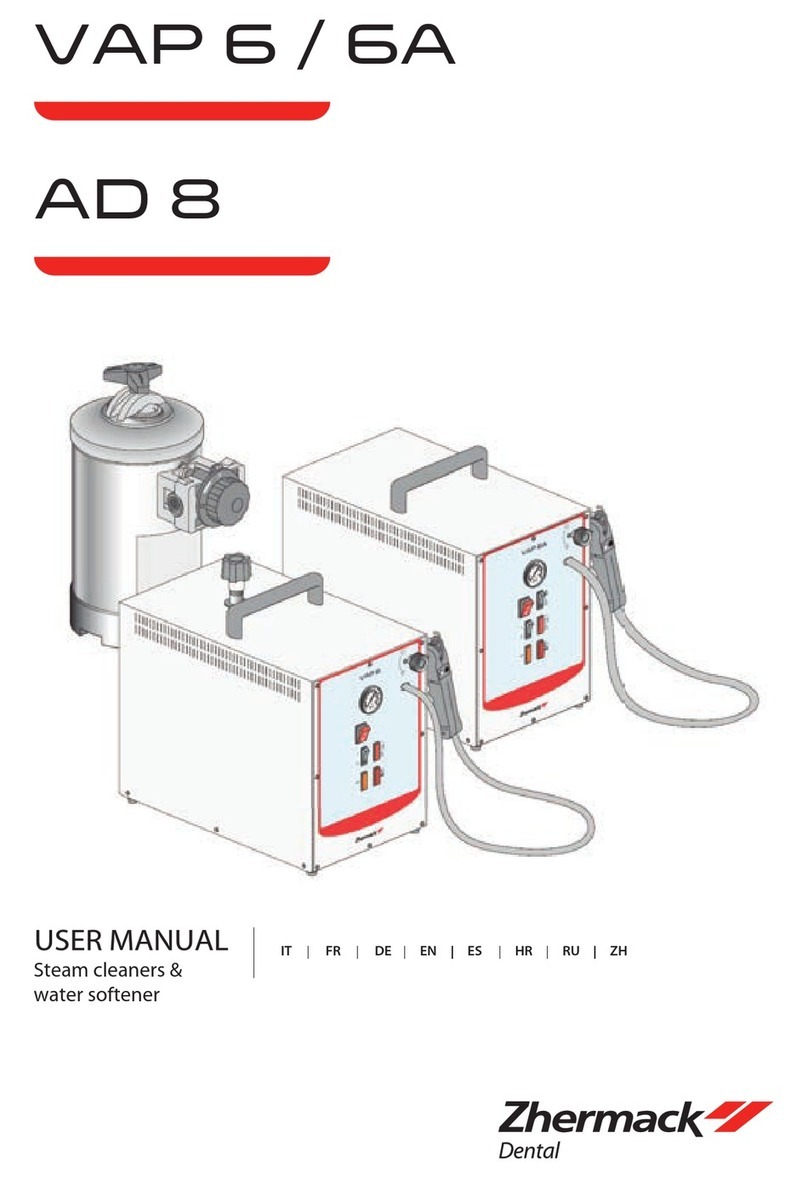 Zhermack Vap 6 user manual