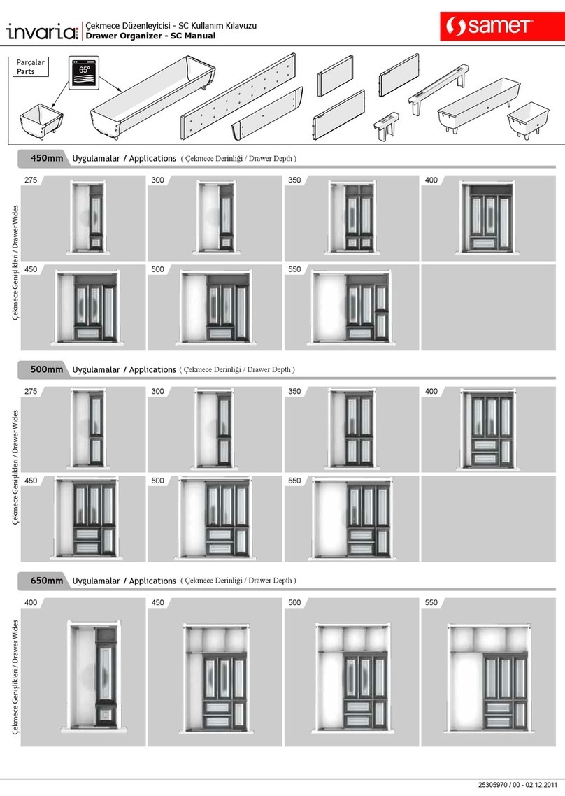 samet Invaria SC manual